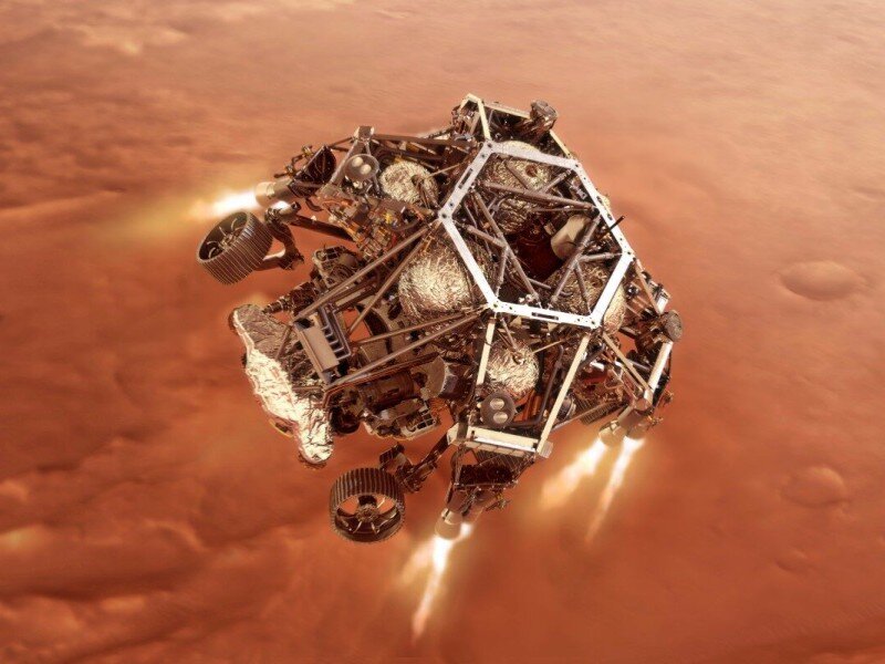    Ровер Perseverance установил рекорд по генерации кислорода на Марсе