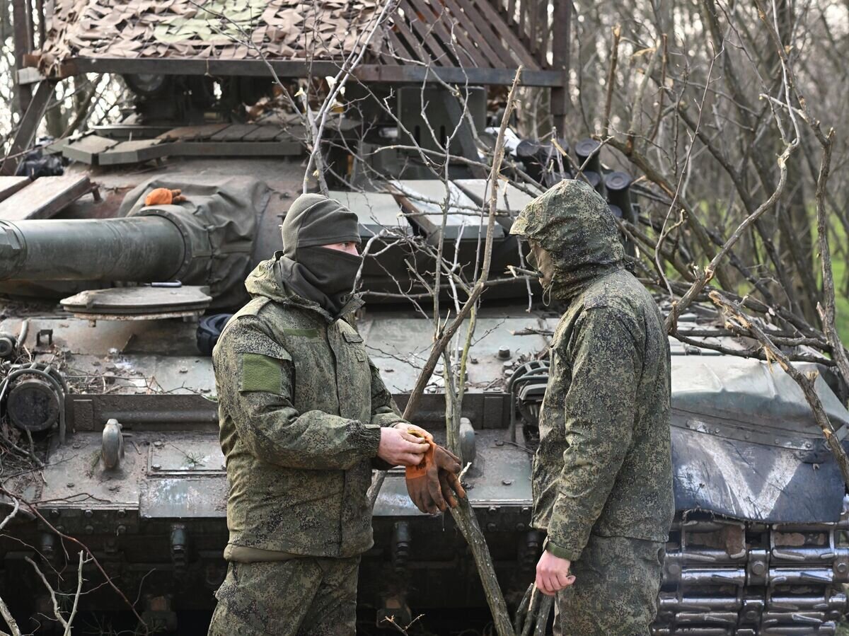    Танкисты Вооруженных сил РФ в зоне проведения специальной военной операции© РИА Новости / Алексей Майшев
