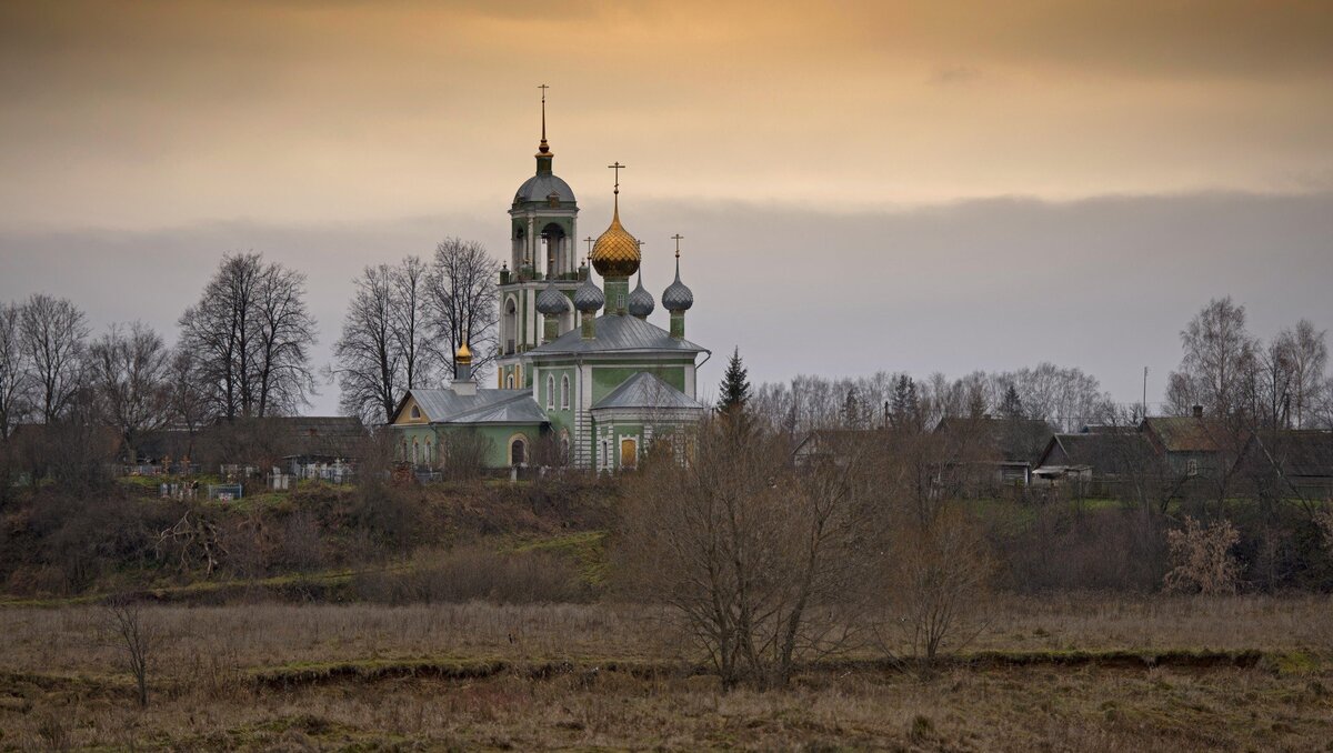 Красивые сельские церкви