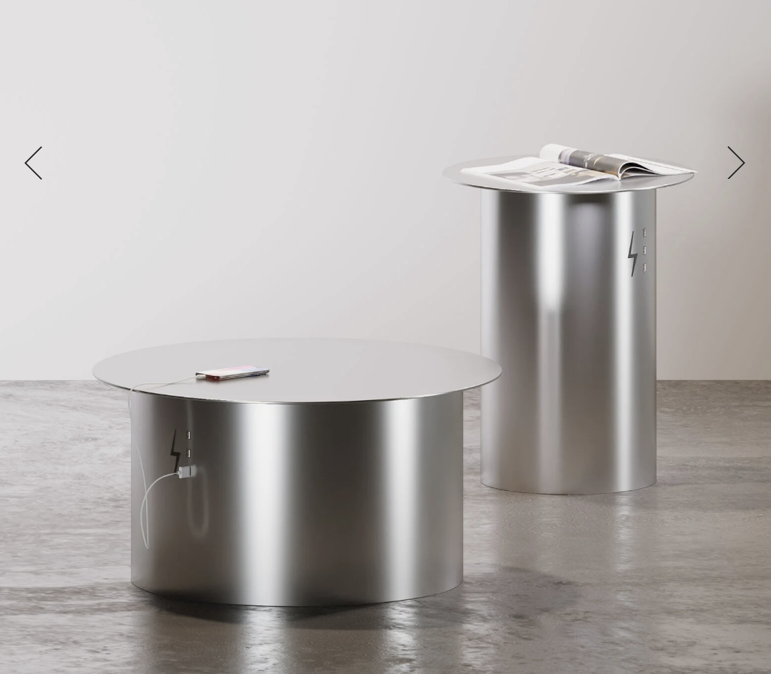 Столики журнальные  ЦИЛИНДР С USB