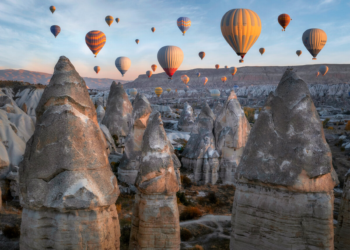 каппадокия воздушные шары фото профессиональные