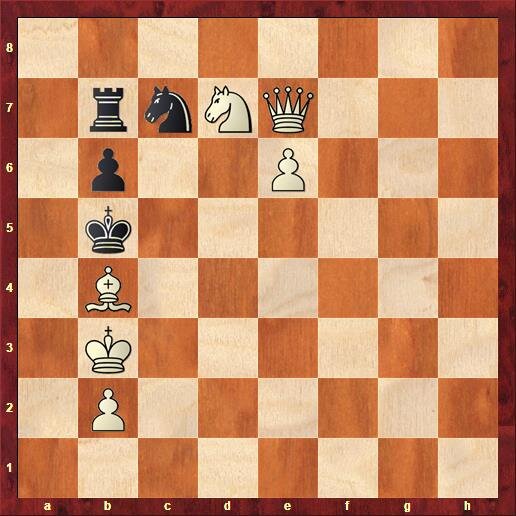 Ход белых. Мат в 3 хода.