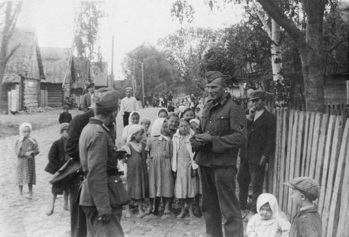 Украинские деревни в оккупации 1941