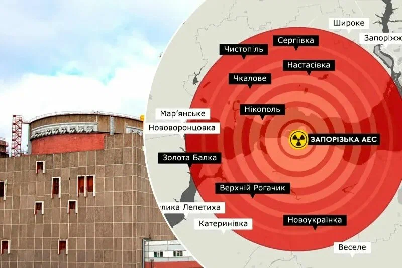 Где запорожская аэс находится в каком городе. Запорожская АЭС на карте. Запорожская АЭС карта на карте. Запорожская атомная электростанция. Запорожская атомная электростанция зона поражения.