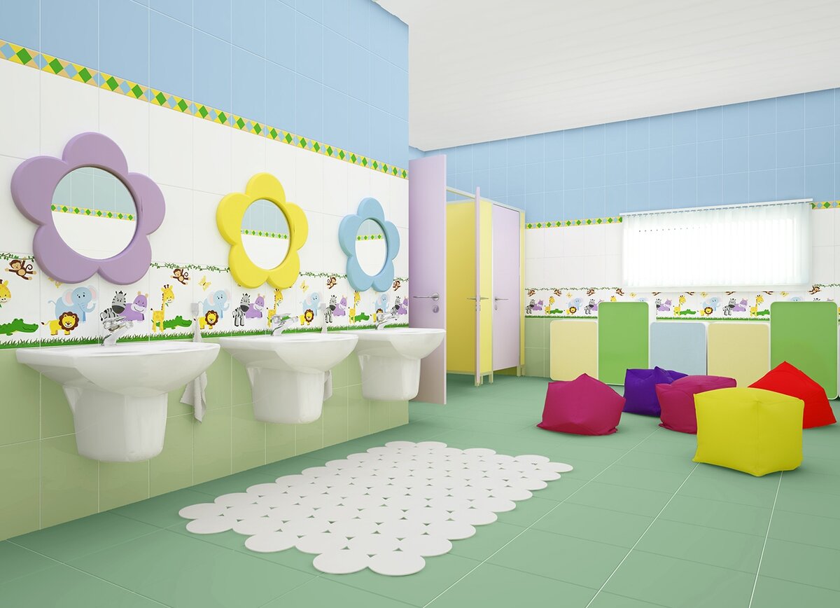 Детский сад туалет Фото