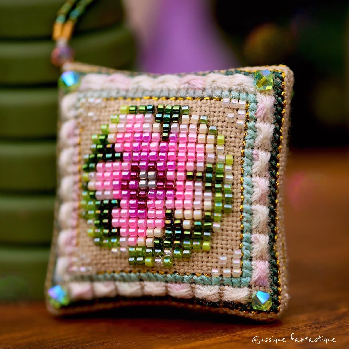 Online Design 184 “The Beaded Rose Tile and extracts”