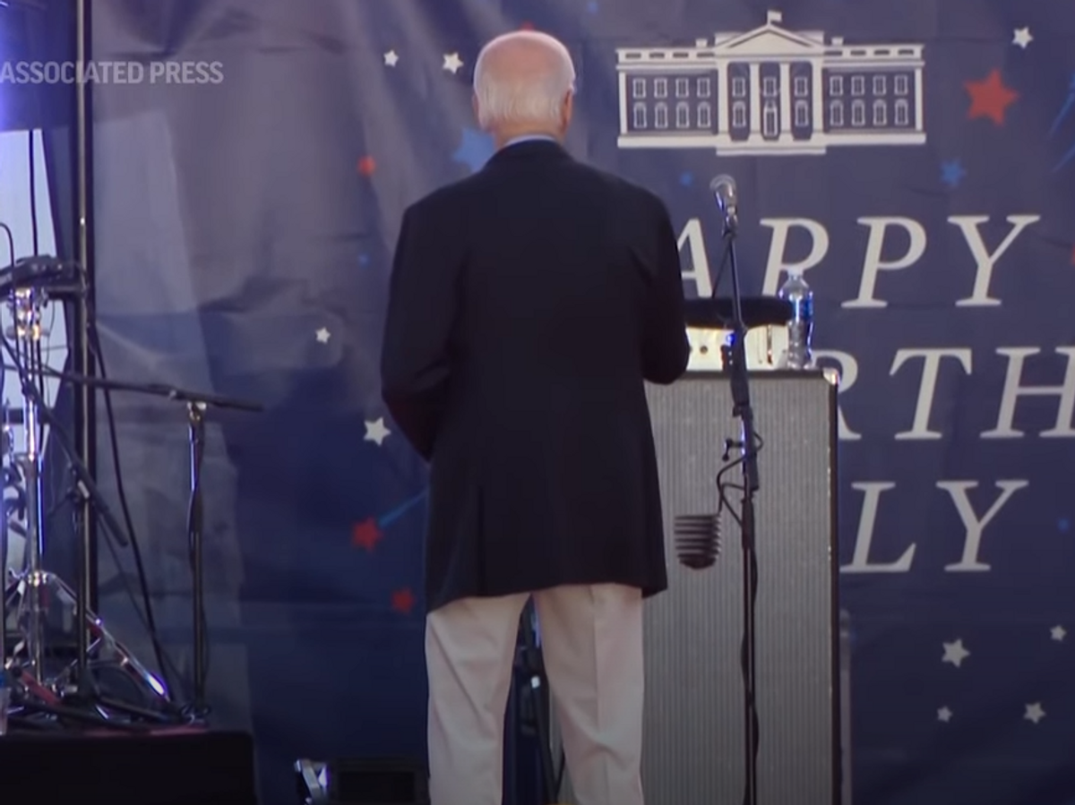    Выступление Байдена 4 июля© Associated Press