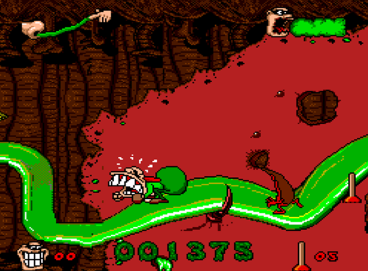 Pick and flick adventure. Бугермен Sega. Игра на сегу Boogerman. Бугимен игра на сеге. Boogerman 1994.