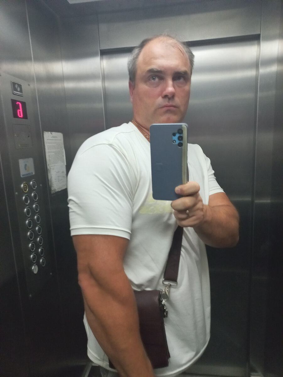 После тренировки было хорошее настроение, решил сделать фото