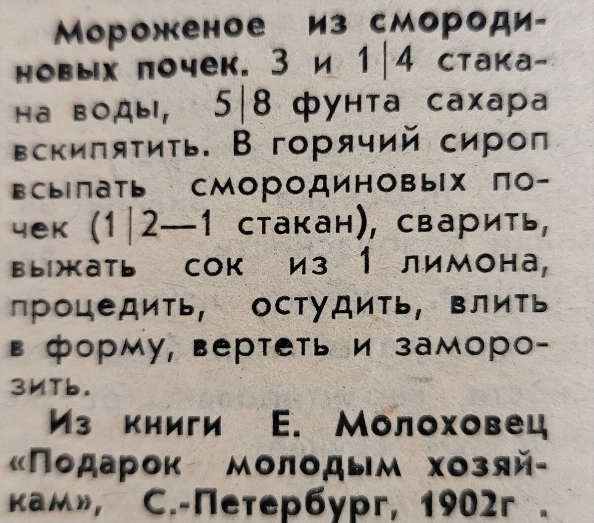 Мороженое из почек смородины и... черного хлеба! | Газета 