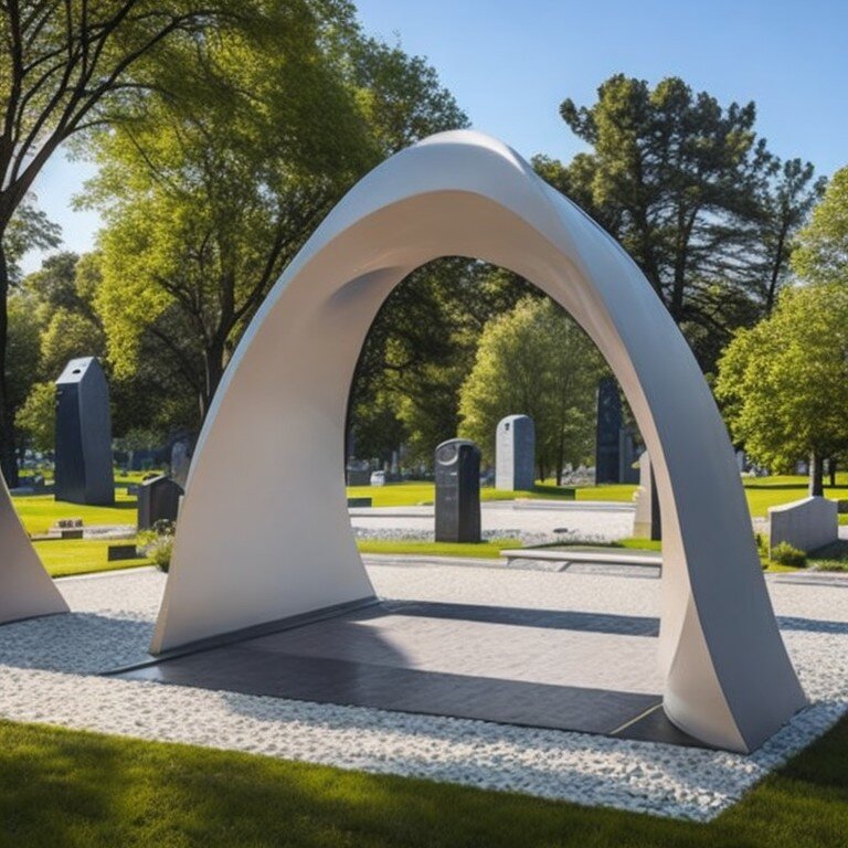 Вариант памятников будущего