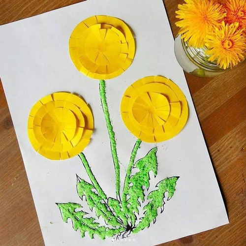 Как сделать букет цветов из бумаги: делаем весенние поделки вместе с ребёнком