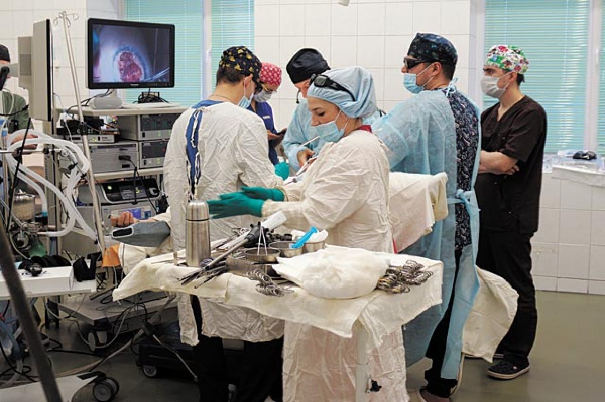    В Нижнекамске участнику СВО удалили труднодоступный осколок