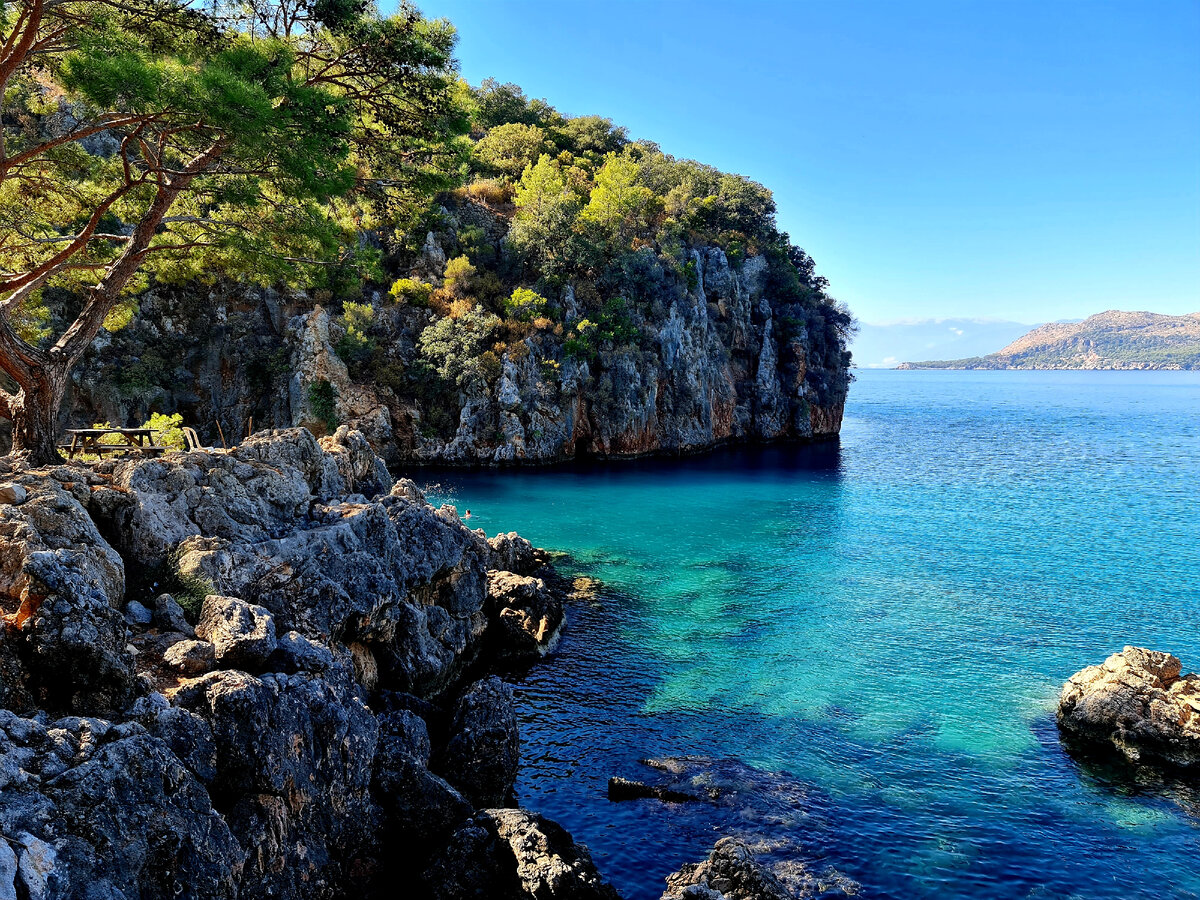 Korsan koyu - пирвтская бухта в античном городе Меланиппе 