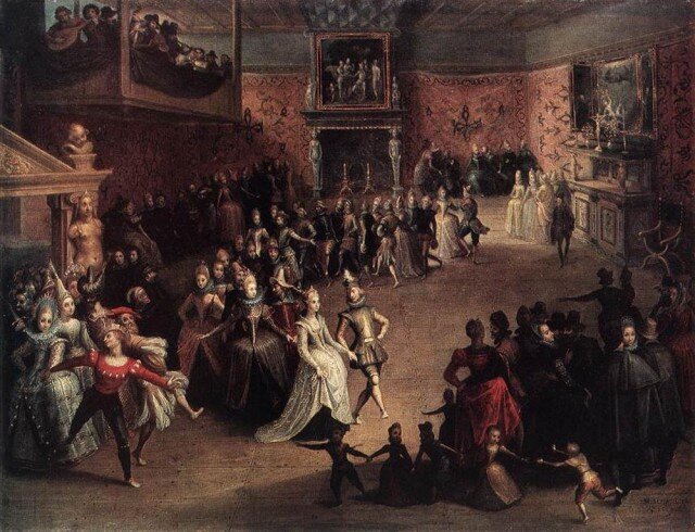 Мартин Пепин. Бал при дворе. 1604