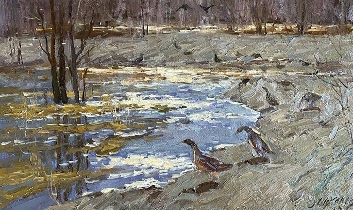 Автор этюда - Максим Михаленя