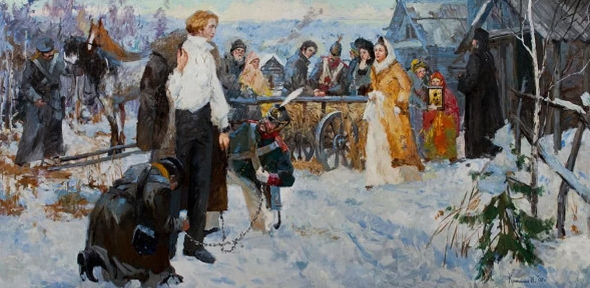 Ссылка в сибирь. Ссылка Декабристов в Сибирь. Ссылка Декабристов в Сибирь живопись. Декабристов в Сибири. Жены Декабристов в ссылке в Сибири