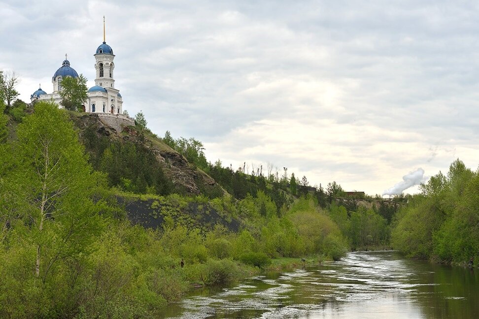 Церковь Иоанна Предтечи в городе Реж, 1902 год.   