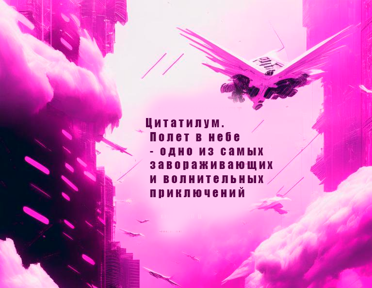 Цитатилум. Полет в небе