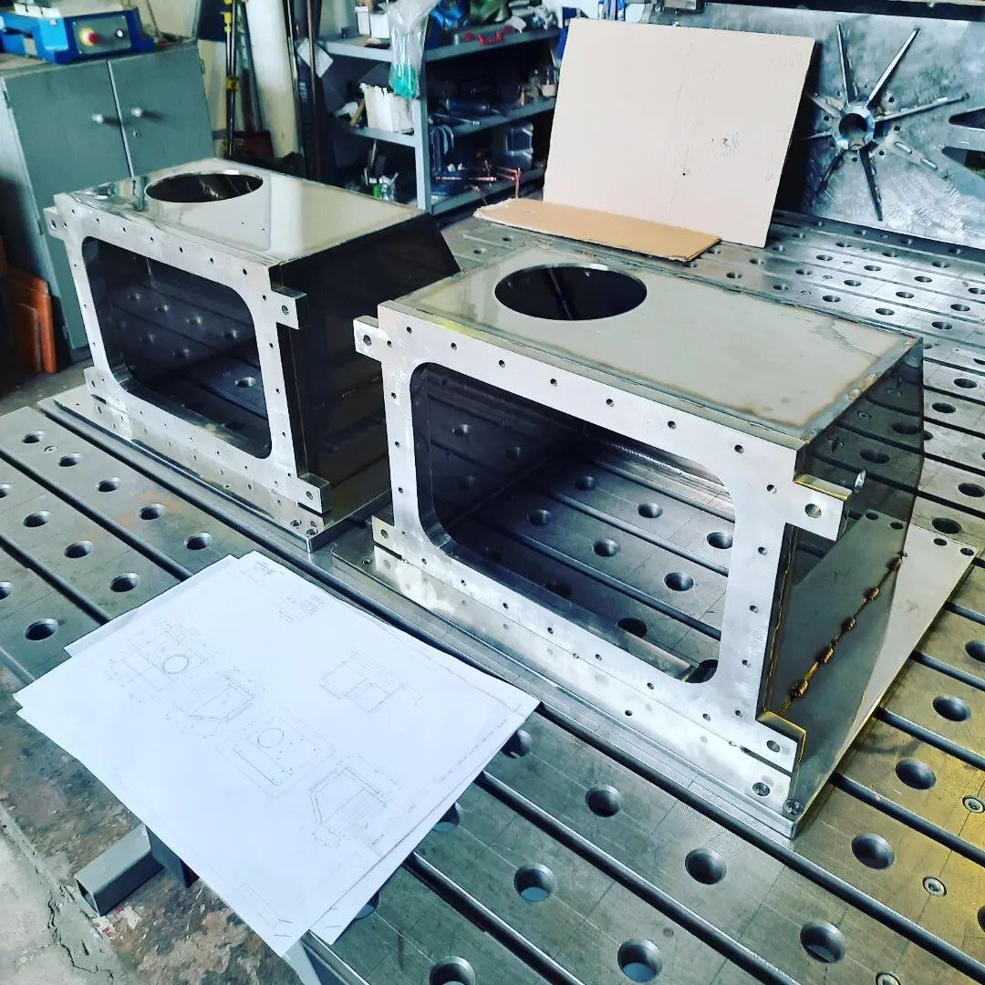 вакуумные камеры на стадии производства