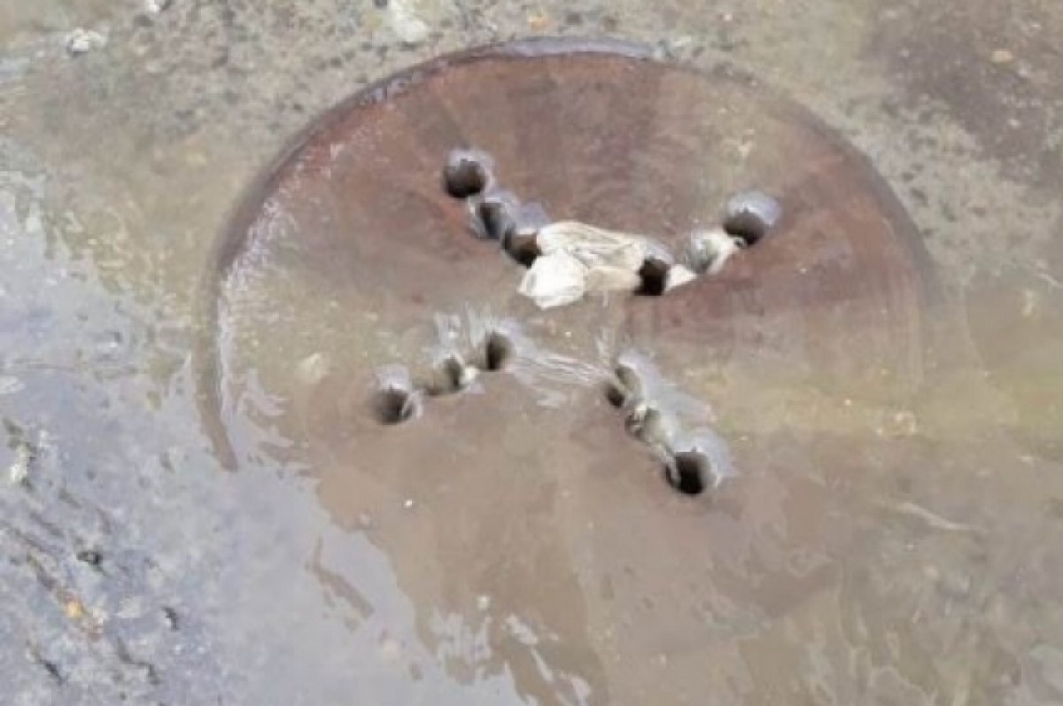    Новый способ борьбы с затоплением: камчатцы сверлят дырки в люках