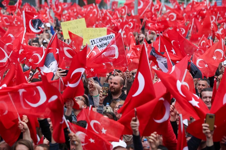    Предвыборная кампания оппозиционного кандидата в президенты Турции Кемаля Кылычдароглу © Zuma\ТАСС