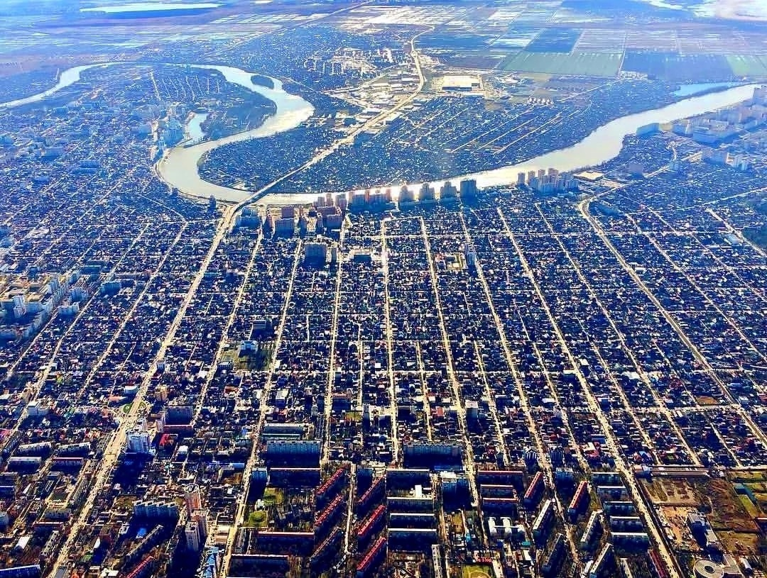 Краснодар вид сверху фото