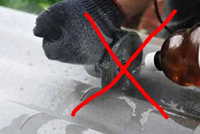 Способы резки шифера