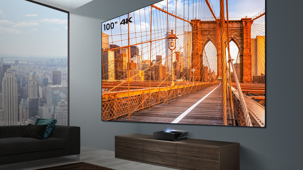 Лазерный телевизор Hisense Laser TVL9G 120 дюймов 