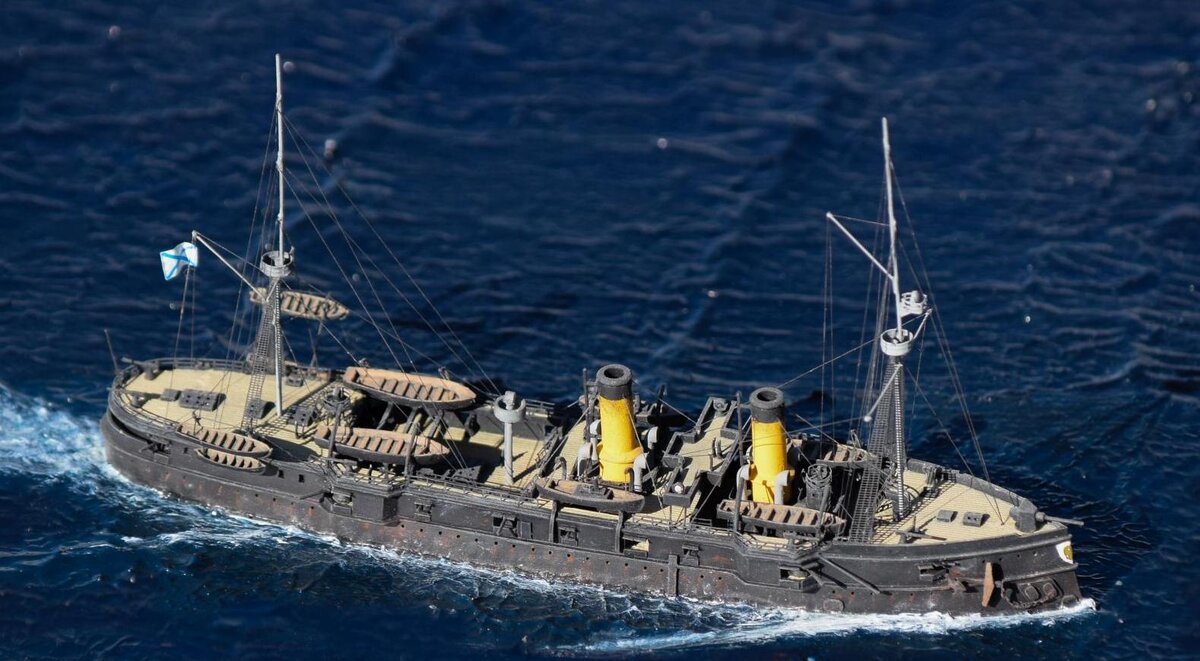 Модель фрегата "Владимир Мономах"