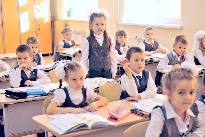 Школьная форма. Фото взято с https://pro-dachnikov.com/dom/77654-deti-sidjat-za-partami-51-foto.html