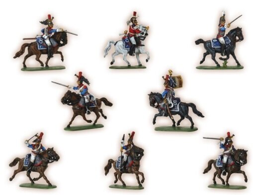 Солдатики "Французские кирасиры" в сборе