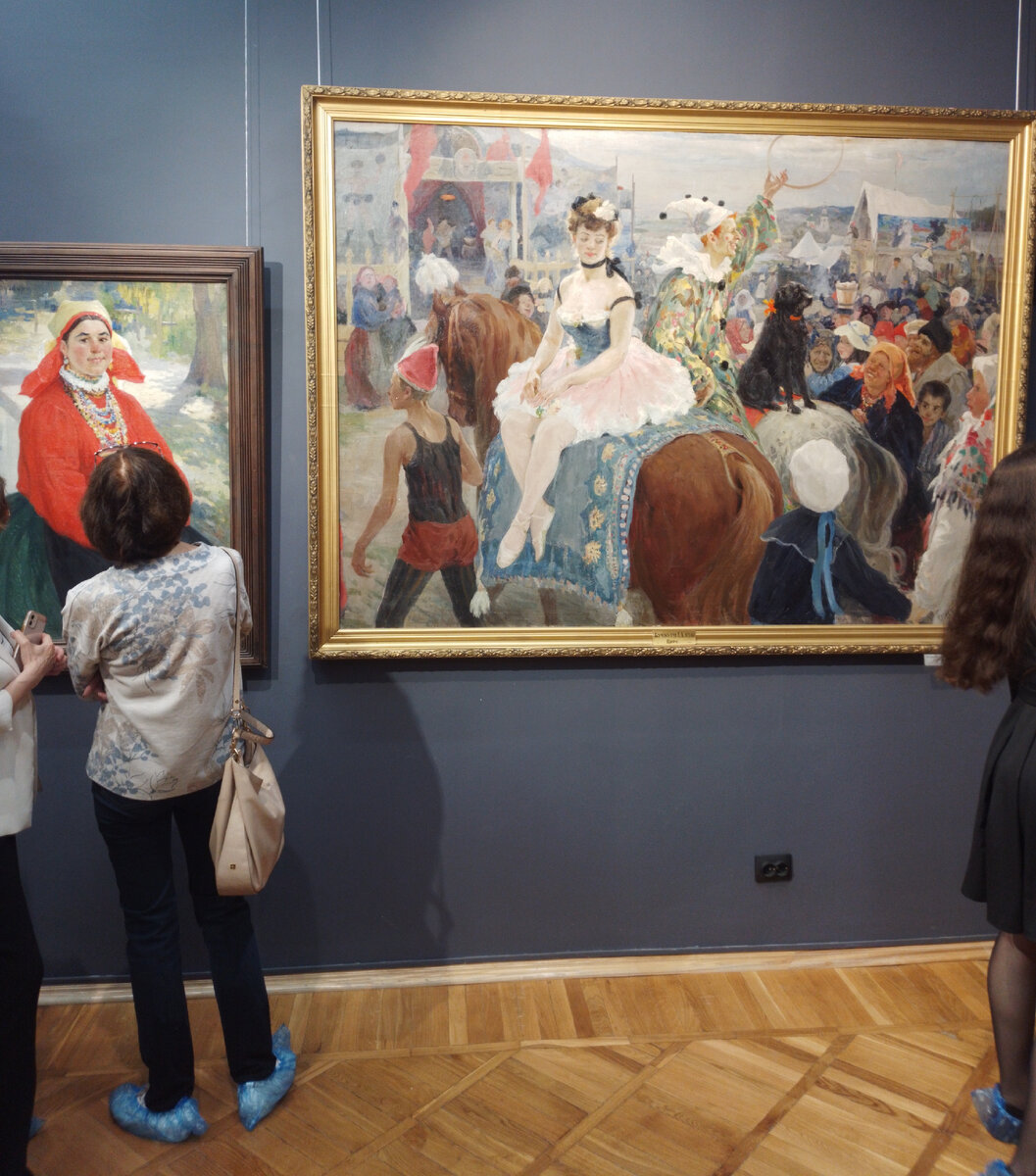 Выставка " Александр Бучкури и Елена Киселева "в Тульском музее изобразительных искусств.