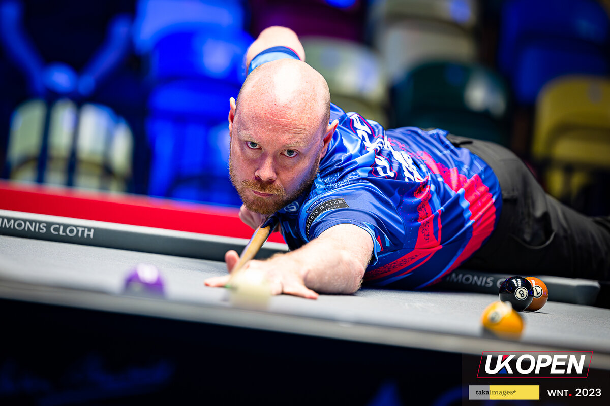 Гэри Уилсон тоже участвует в турнире по пулу. Фото: Matchroom Multi Sport