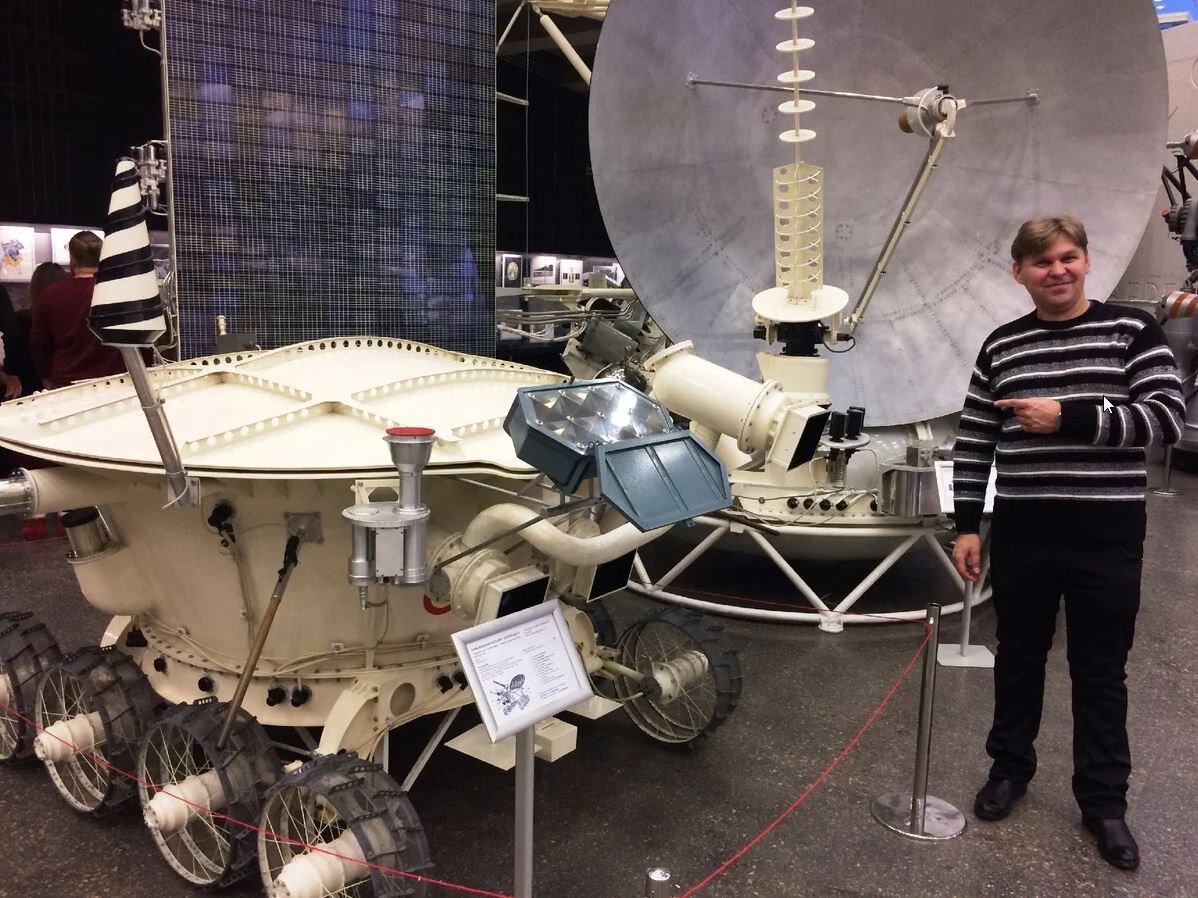 Луноход-1. Музей космонавтики в городе Калуга (Россия). Фото из личного архива автора.