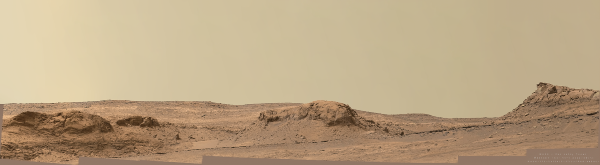 Фотография марсохода "Curiosity".