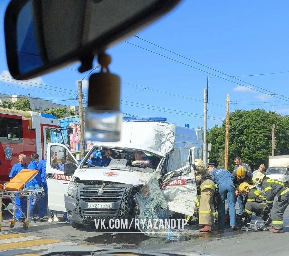 Фото аварии рязань