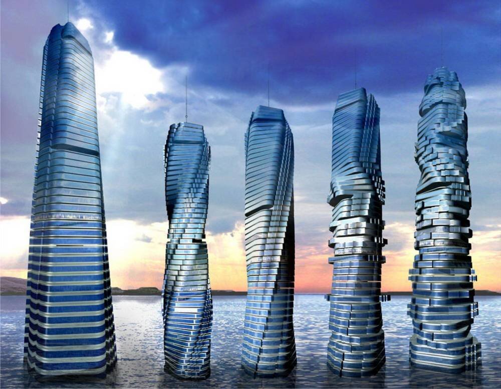10 Самых Известных Закрученных Небоскрёбов