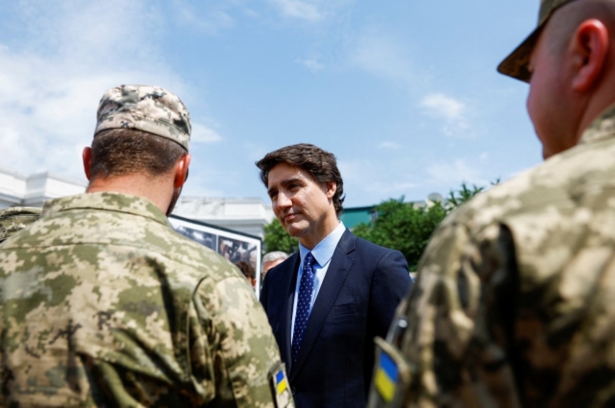    Джастин Трюдо в Киеве