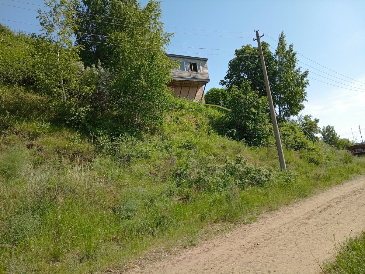 Домик на берегу Волги. 