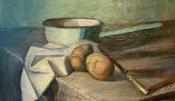 Художник Юрий Юдаев-Рачей