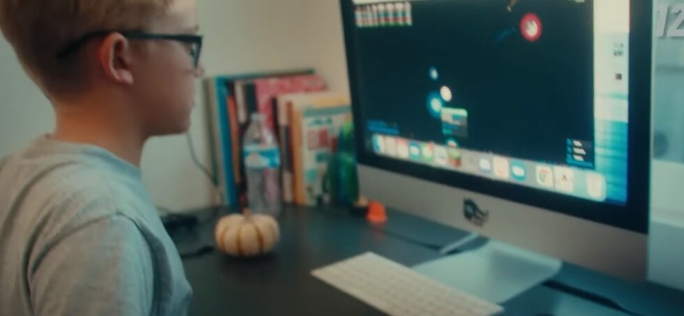 В школе имеется также онлайн формат обучения 