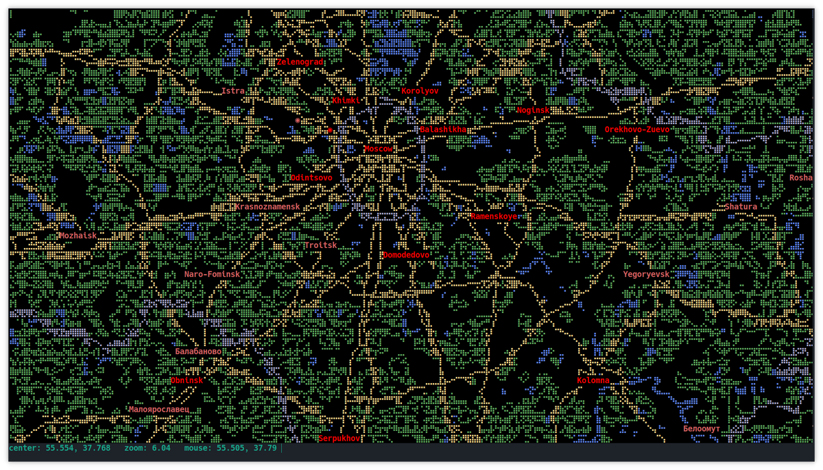 Карта мира прямо в терминале Linux | Linux для чайников: гайды, статьи и  обзоры | Дзен
