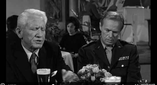 Кадр из фильма "Нюрнбергский  процесс" (реж. С.Крамер). Скриншот.