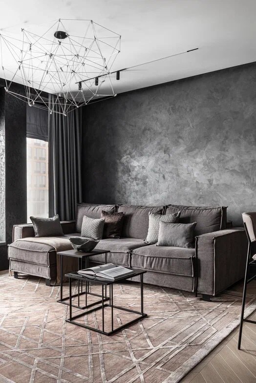Дизайн интерьера квартиры в ЖК Вандер Парк в современном стиле с интересными модными решениями.