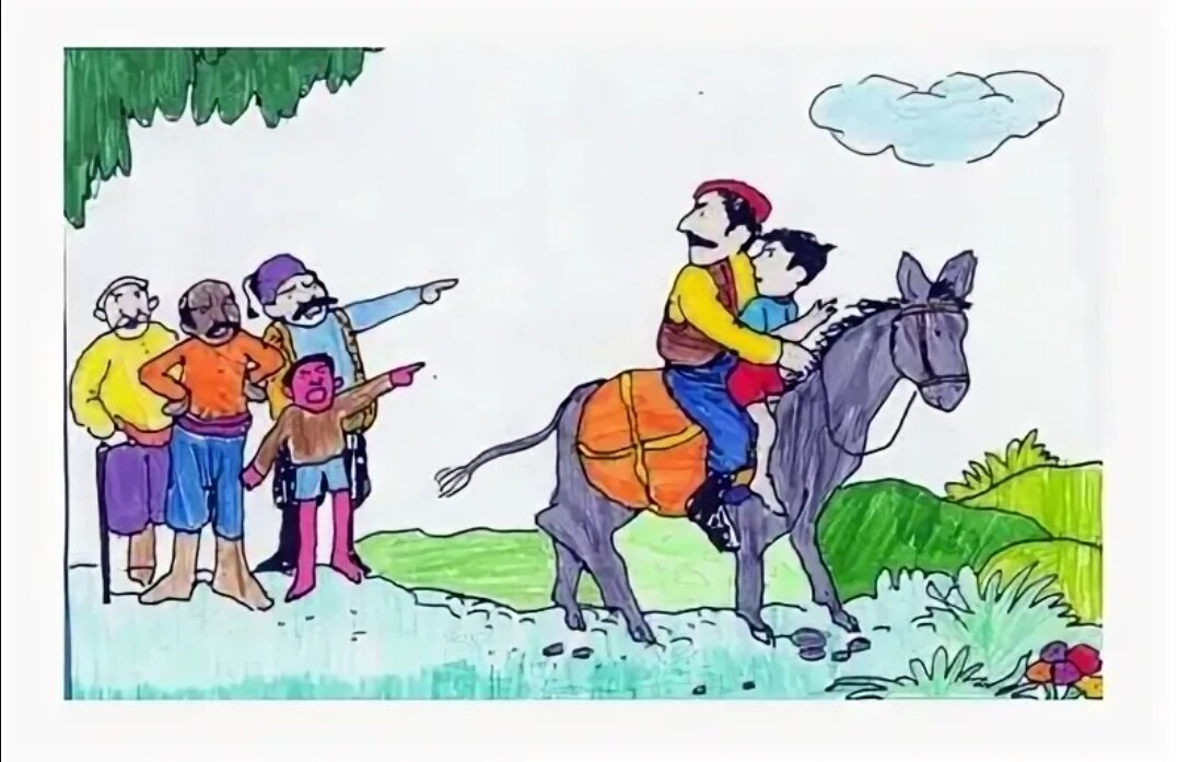 Притча о чужом мнении  