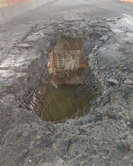    Последствия обстрела Автор фото: Канал Владимира Сальдо