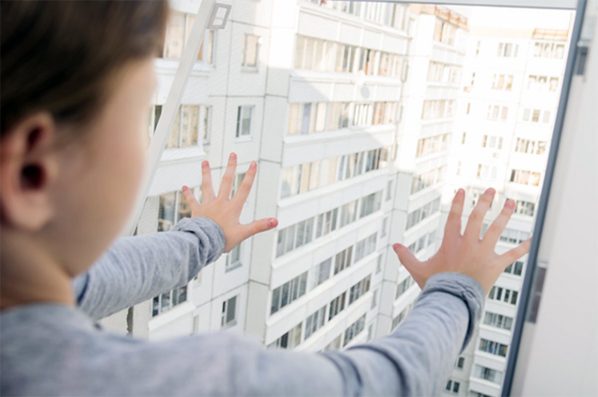    Детки против сетки. Может защитная конструкция от комаров быть безопасной?