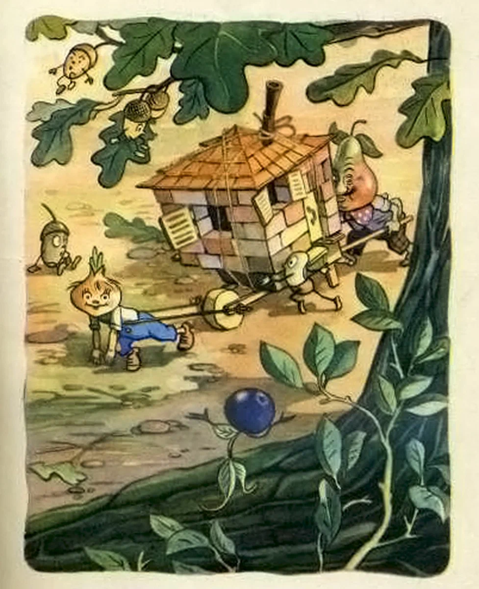 «Если б это был дворец, нам бы, конечно, спрятать его не удалось. Но ведь домик такой, маленький, что его можно увезти на тележке .