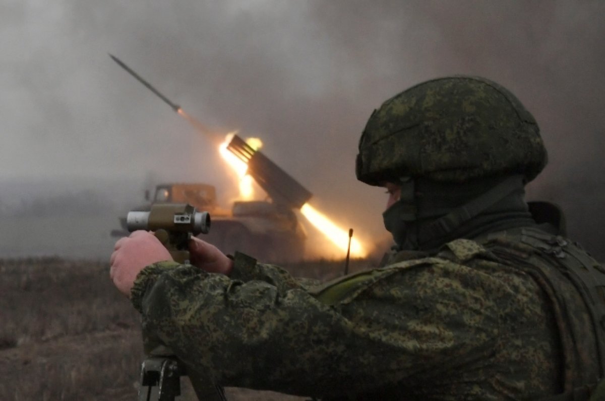    Артиллеристы России ликвидировали склад боеприпасов ВСУ в ДНР